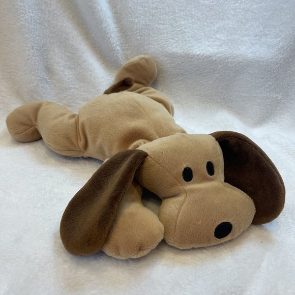Ty Other - Vintage‎ 1994 TY Pillow Pal Collection 14” WOOF BROWN PUPPY DOG Stuffed Plush